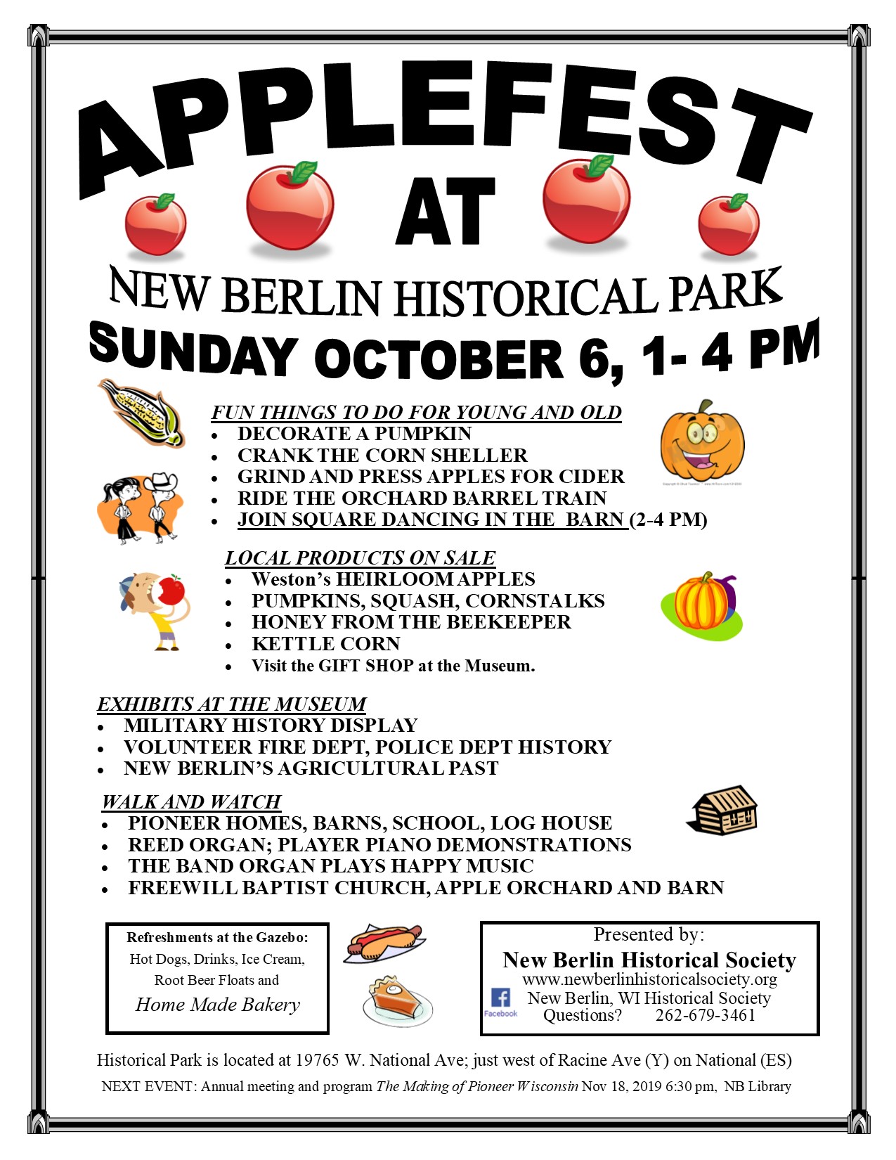 Applefest 2019 flyer