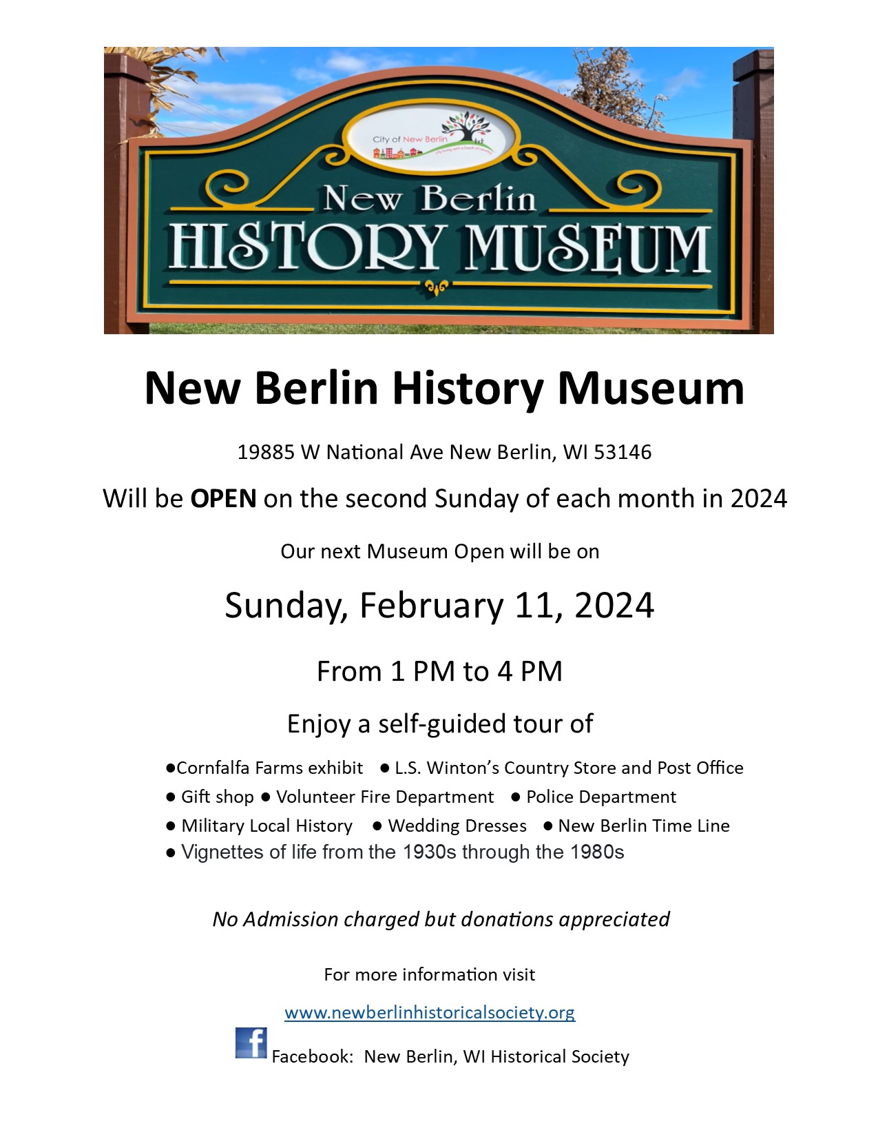 Sunday Museum February 2024